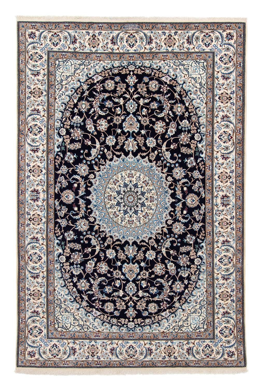 Tappeto Persero - Nain - Reale - 302 x 200 cm - nero