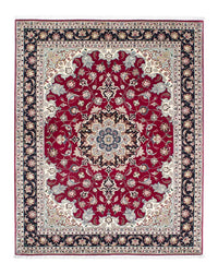 Tappeto Persero - Tabriz - Reale - 197 x 153 cm - rosso scuro