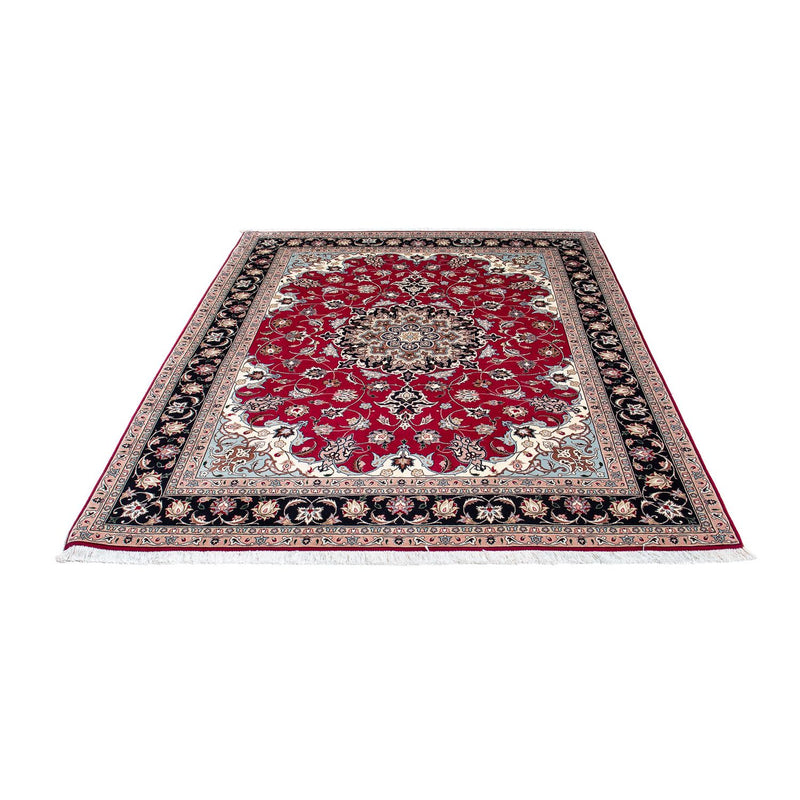 Tappeto Persero - Tabriz - Reale - 200 x 155 cm - rosso scuro