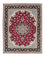 Tappeto Persero - Tabriz - Reale - 198 x 155 cm - rosso scuro