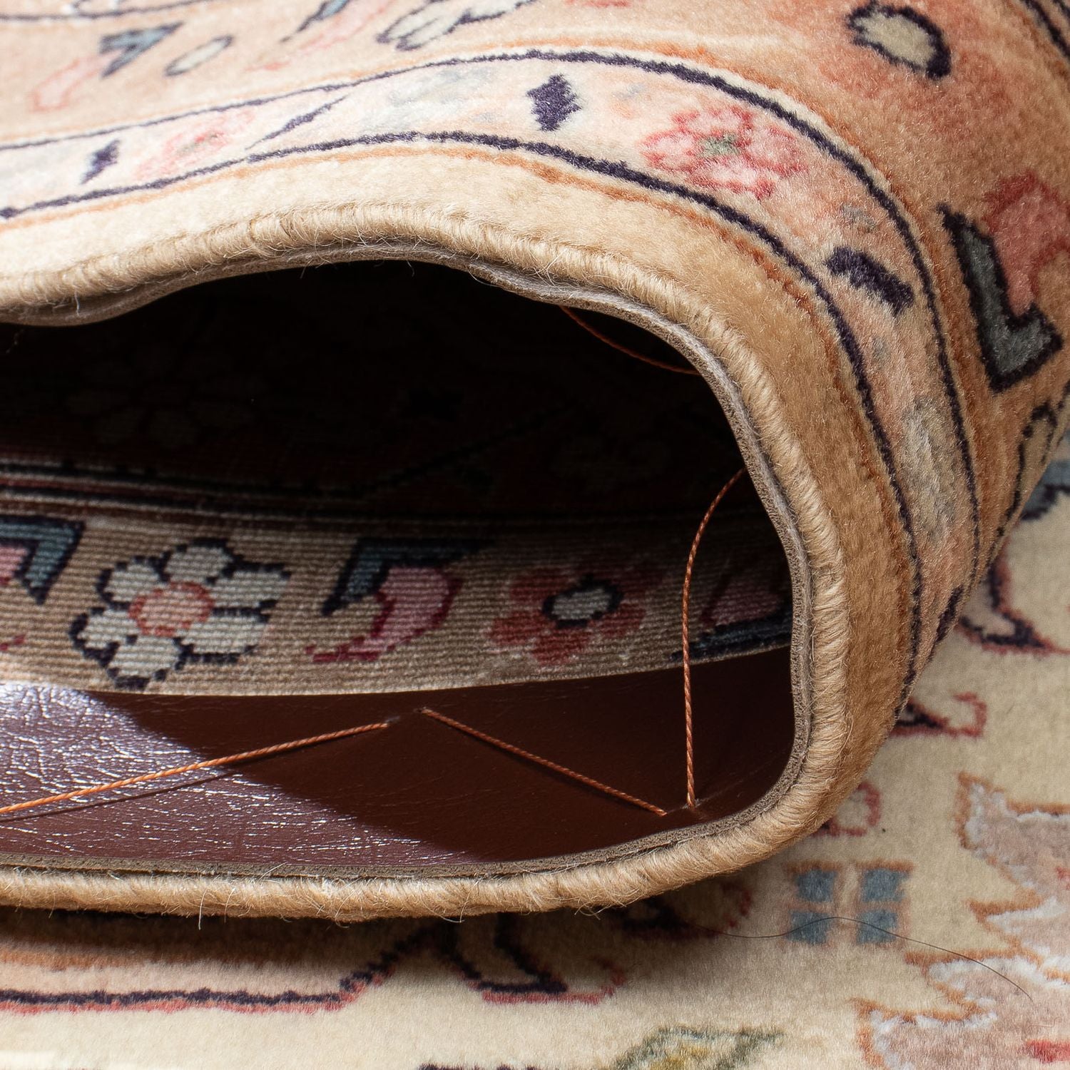 Tappeto Persero - Tabriz - 313 x 203 cm - marrone