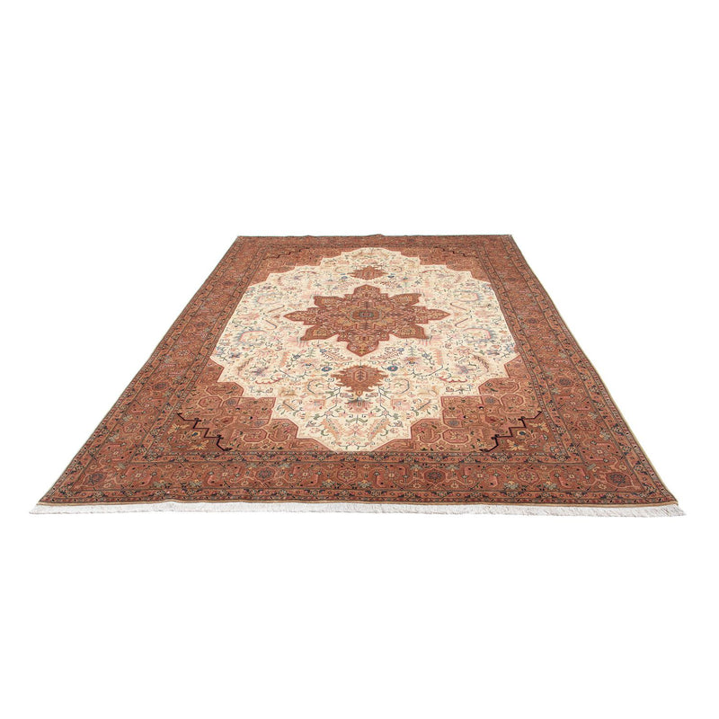 Tappeto Persero - Tabriz - 313 x 203 cm - marrone