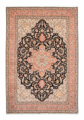 Tappeto Persero - Tabriz - Reale - 311 x 204 cm - blu scuro
