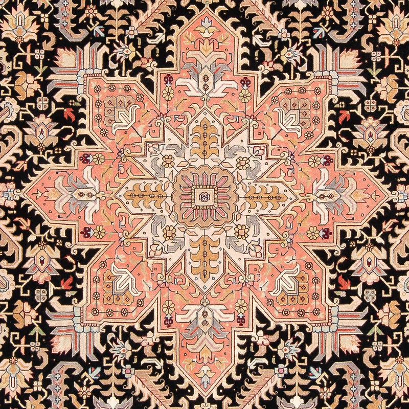 Tappeto Persero - Tabriz - Reale - 311 x 204 cm - blu scuro