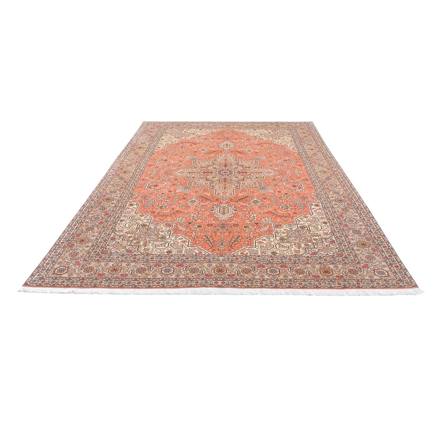 Tappeto Persero - Tabriz - Reale - 302 x 206 cm - rosso chiaro