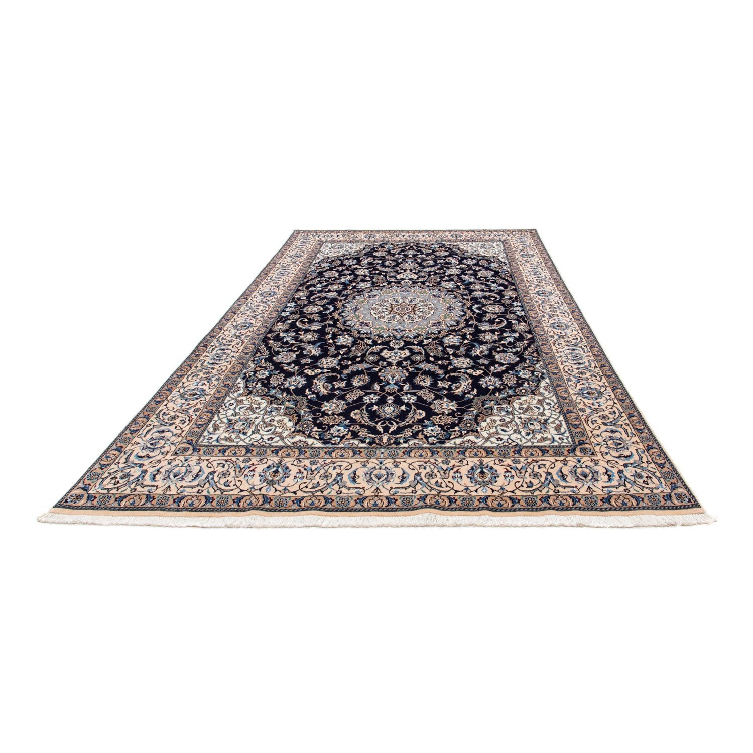 Tappeto Persero - Nain - Premio - 307 x 198 cm - nero