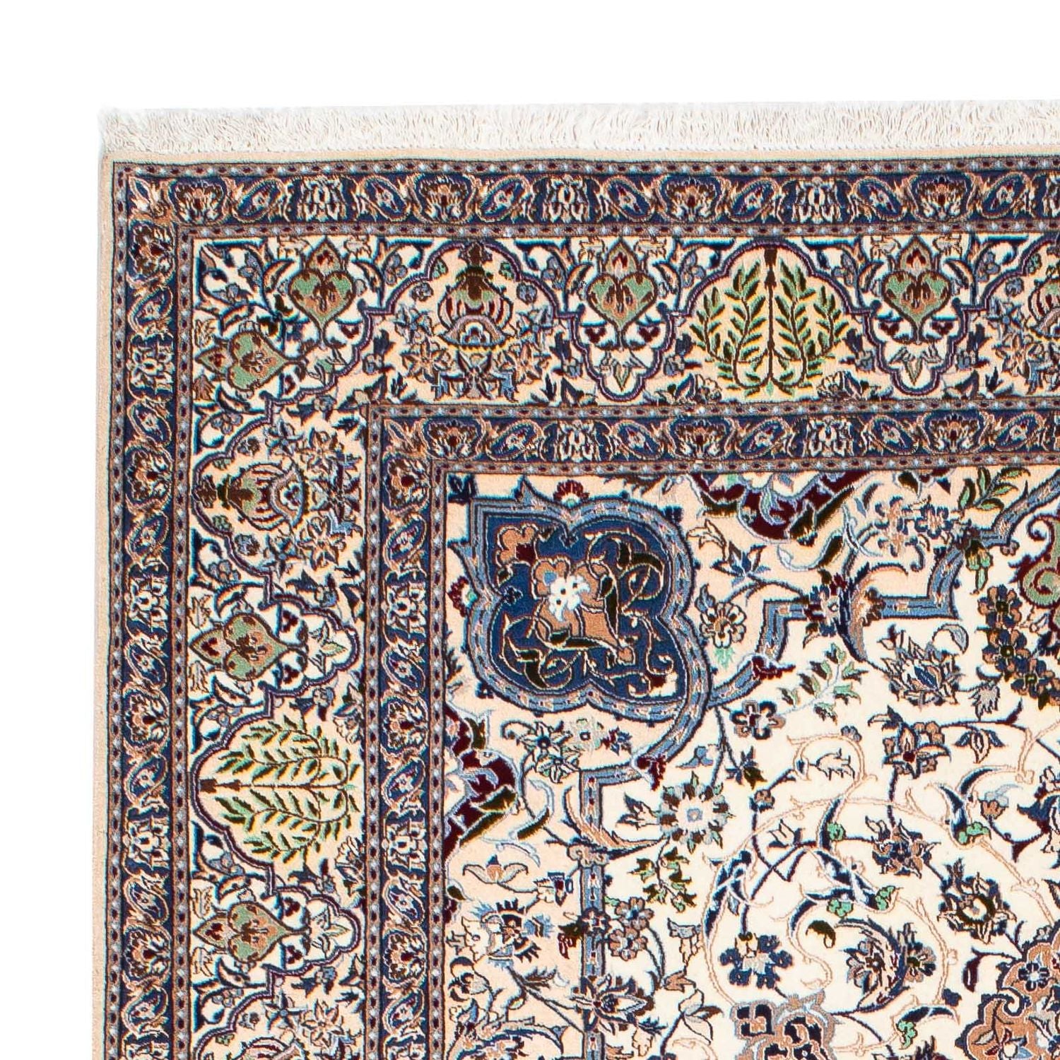 Tappeto Persero - Nain - Reale - 240 x 151 cm - beige