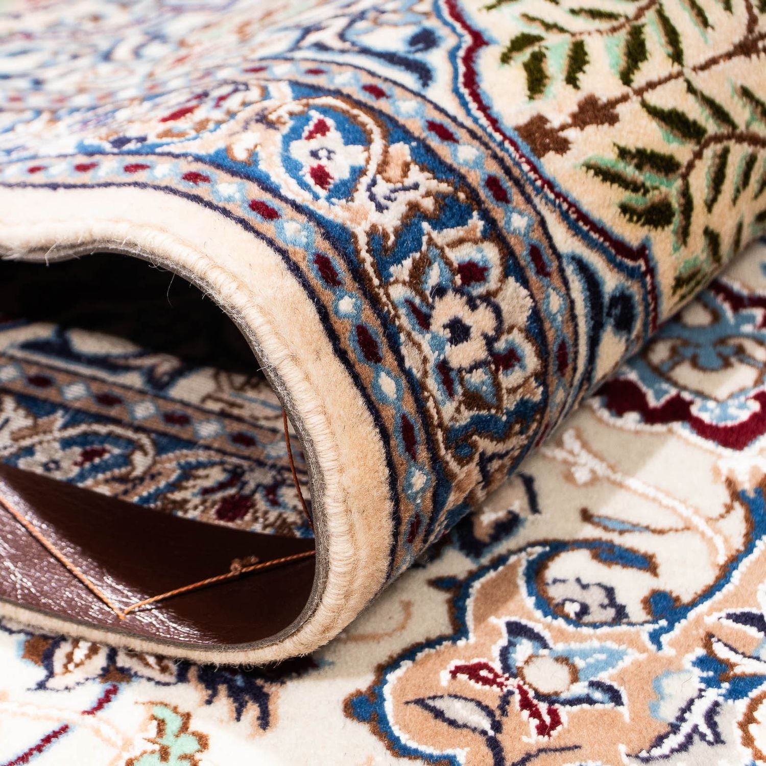 Tappeto Persero - Nain - Reale - 240 x 151 cm - beige