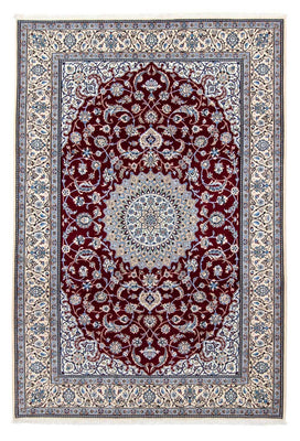 Tappeto Persero - Nain - Reale - 298 x 206 cm - rosso scuro