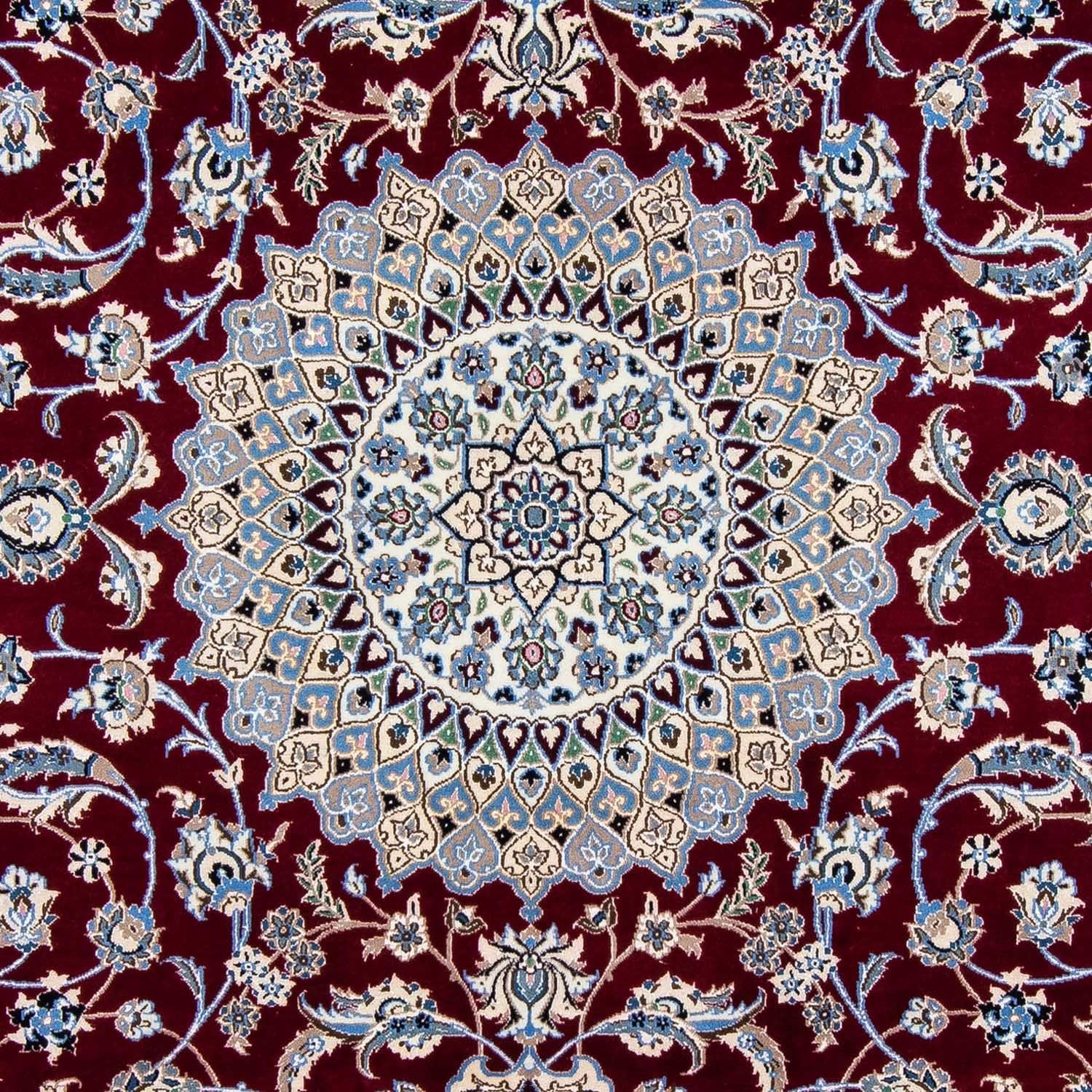 Tappeto Persero - Nain - Reale - 298 x 206 cm - rosso scuro