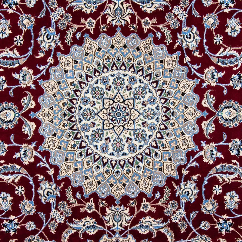 Tappeto Persero - Nain - Reale - 298 x 206 cm - rosso scuro