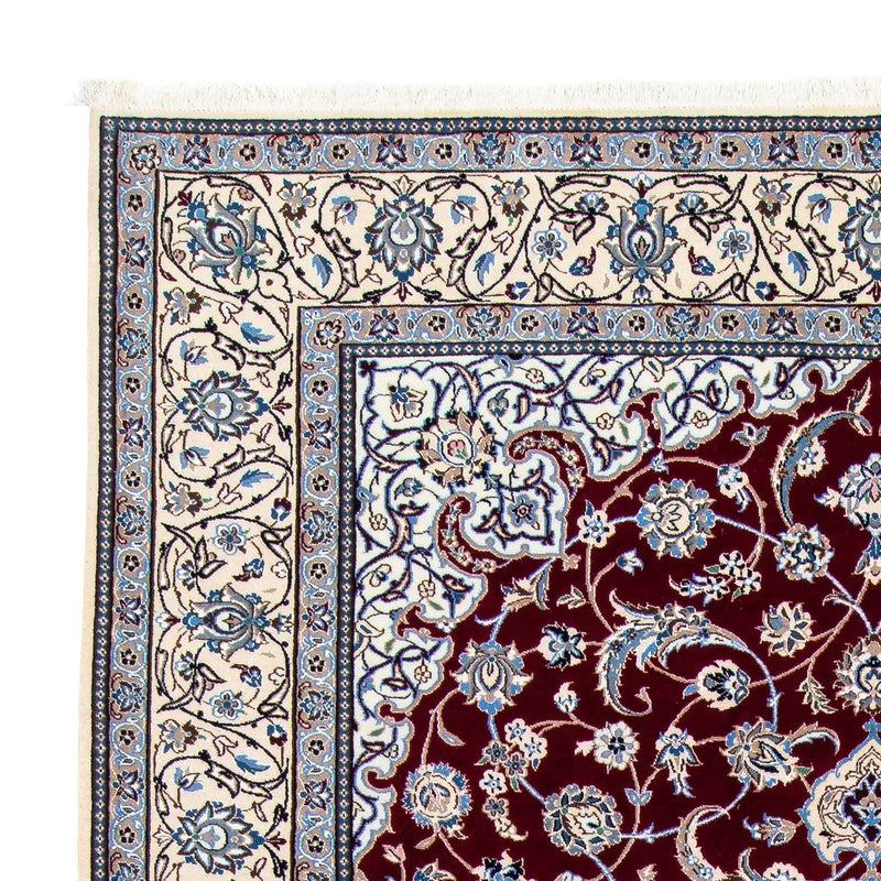 Tappeto Persero - Nain - Reale - 298 x 206 cm - rosso scuro