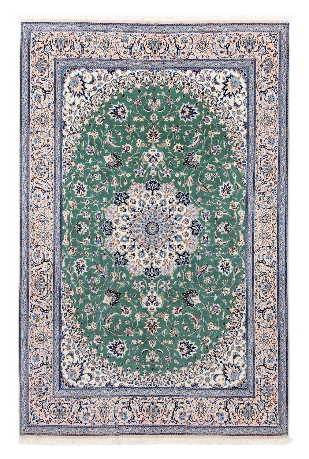 Tappeto Persero - Nain - Reale - 293 x 198 cm - verde