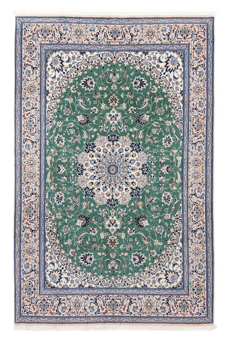 Tappeto Persero - Nain - Reale - 293 x 198 cm - verde