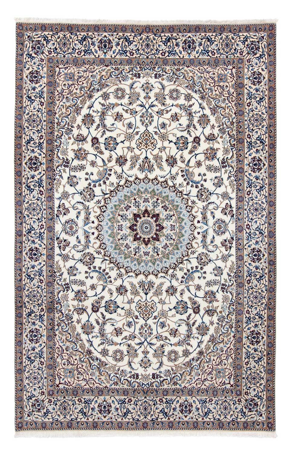 Tappeto Persero - Nain - Reale - 315 x 203 cm - beige