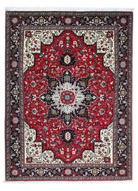 Tappeto Persero - Tabriz - Reale - 212 x 154 cm - rosso scuro