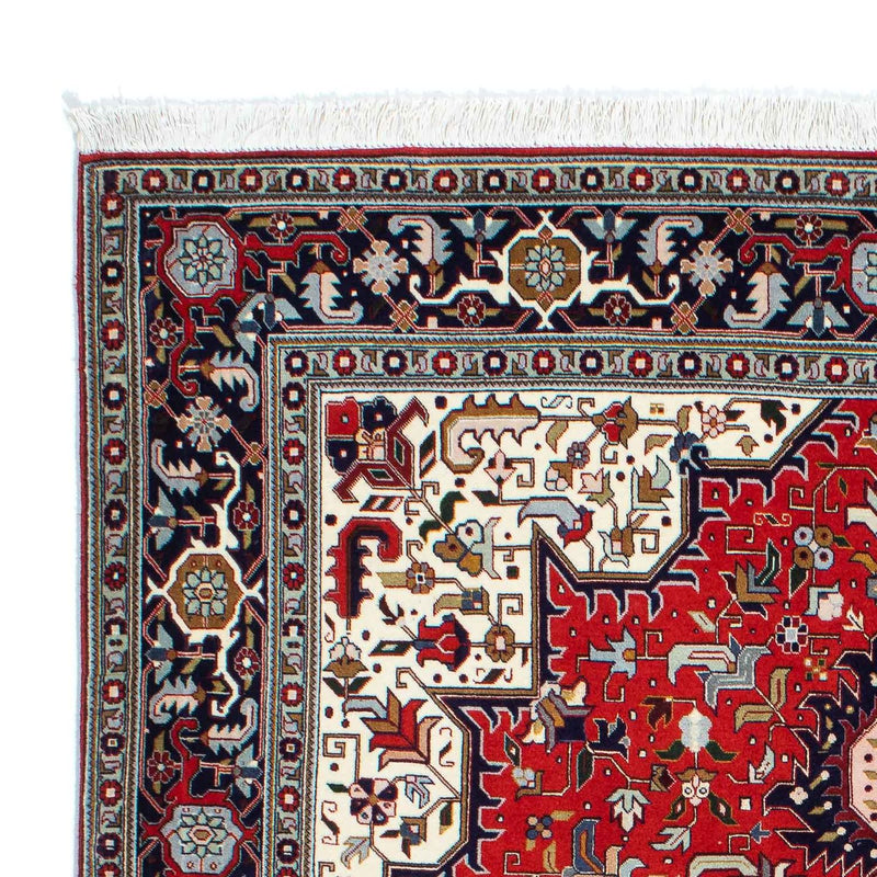 Tappeto Persero - Tabriz - Reale - 196 x 152 cm - rosso scuro