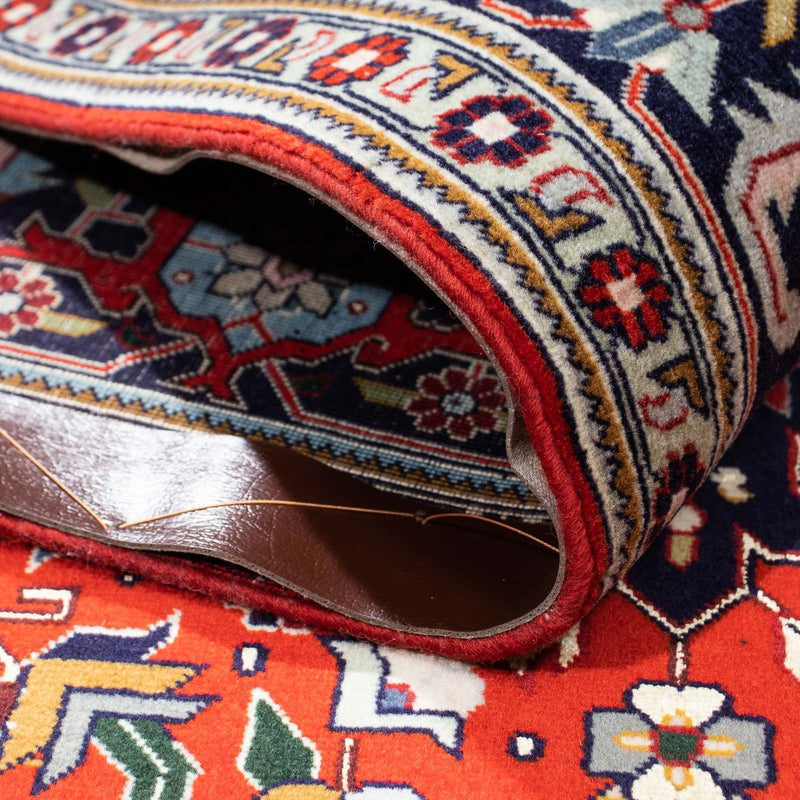 Tappeto Persero - Tabriz - Reale - 196 x 152 cm - rosso scuro
