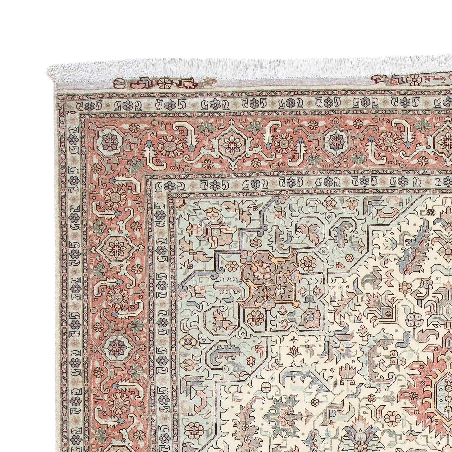 Tappeto Persero - Tabriz - Reale - 310 x 206 cm - beige