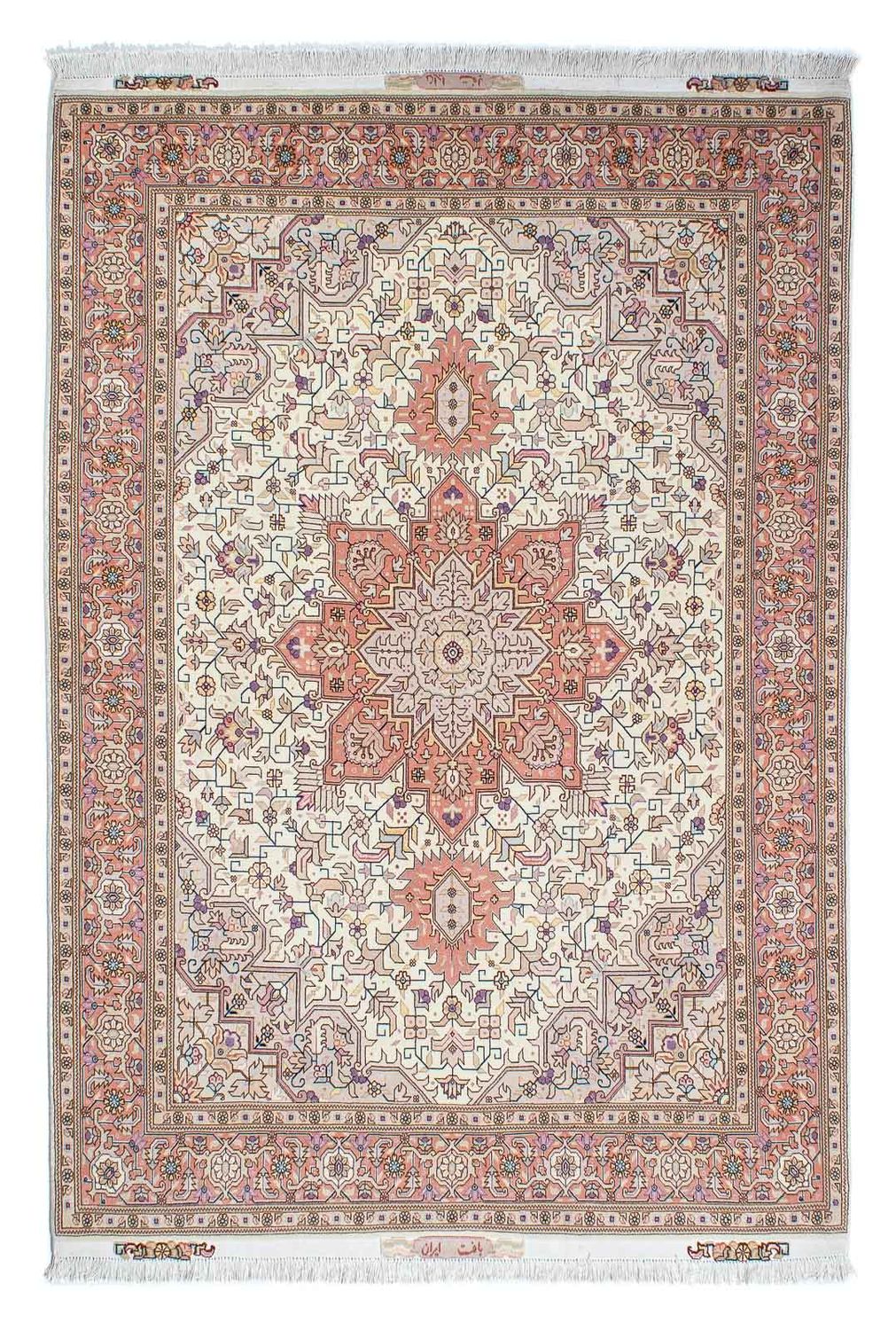 Tappeto Persero - Tabriz - Reale - 212 x 151 cm - beige