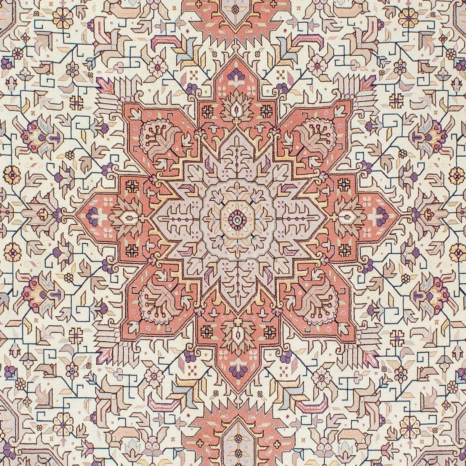 Tappeto Persero - Tabriz - Reale - 212 x 151 cm - beige