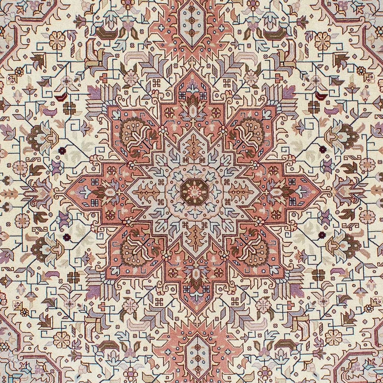 Tappeto Persero - Tabriz - Reale - 208 x 156 cm - beige