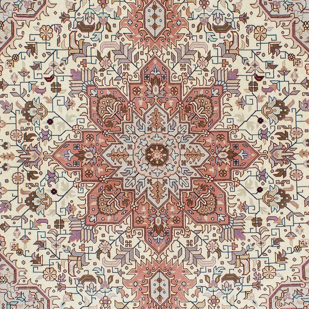 Tappeto Persero - Tabriz - Reale - 208 x 156 cm - beige