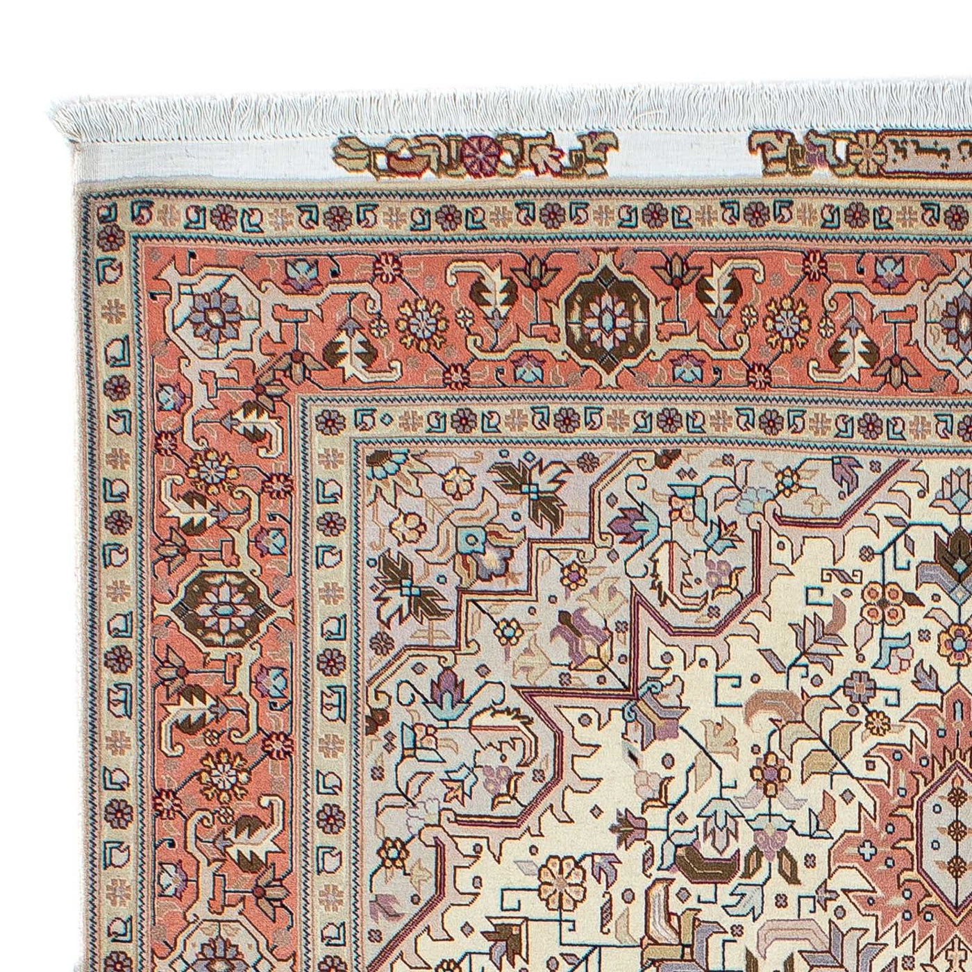 Tabriz - 50 Raj Tappeto 208x156cm - Tappeto persiano