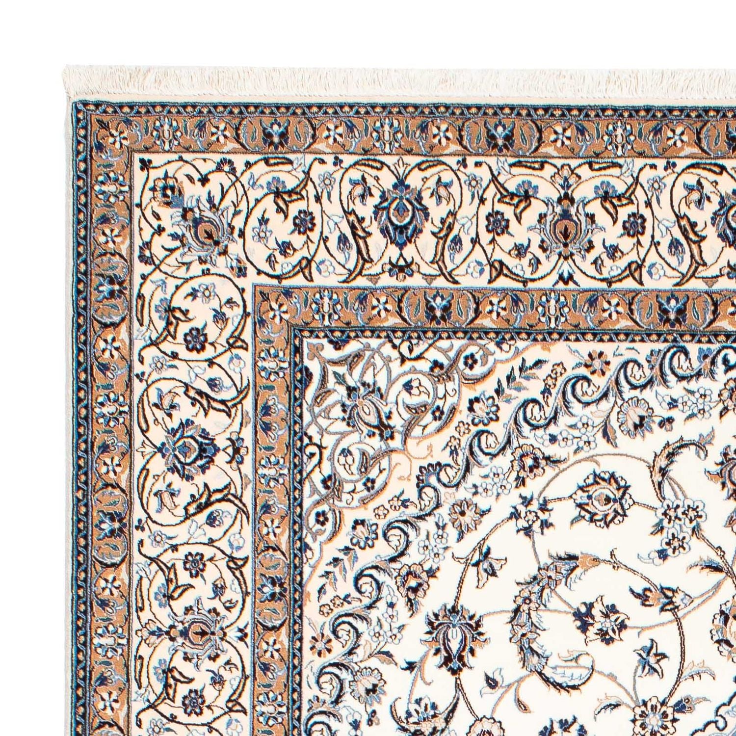 Tappeto Persero - Nain - Premio - 248 x 156 cm - beige