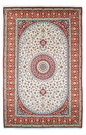 Tappeto Persero - Ghom - 248 x 157 cm - rosso
