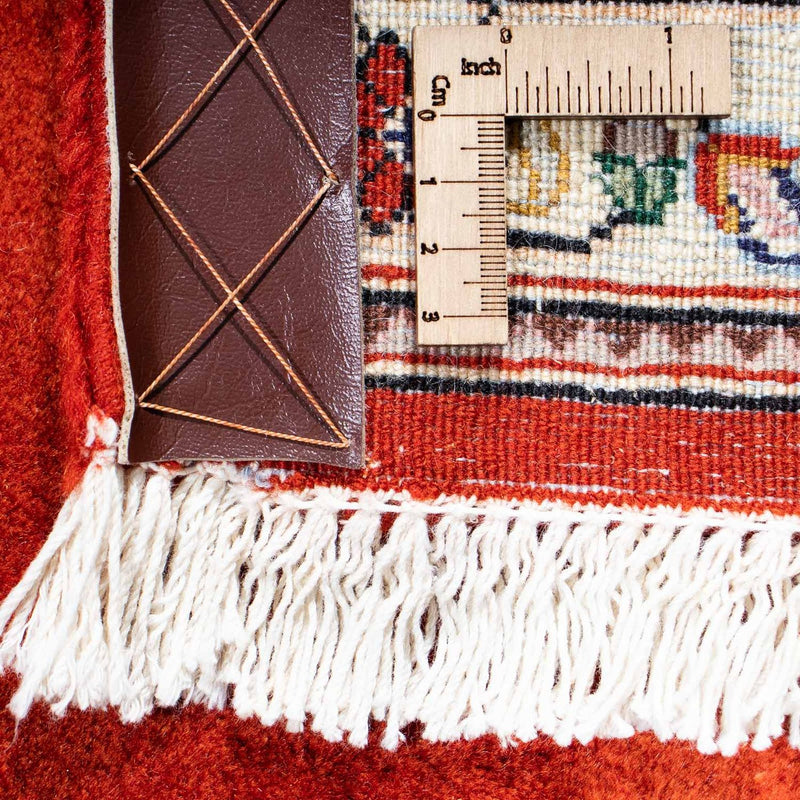 Tappeto Persero - Ghom - 243 x 179 cm - rosso scuro