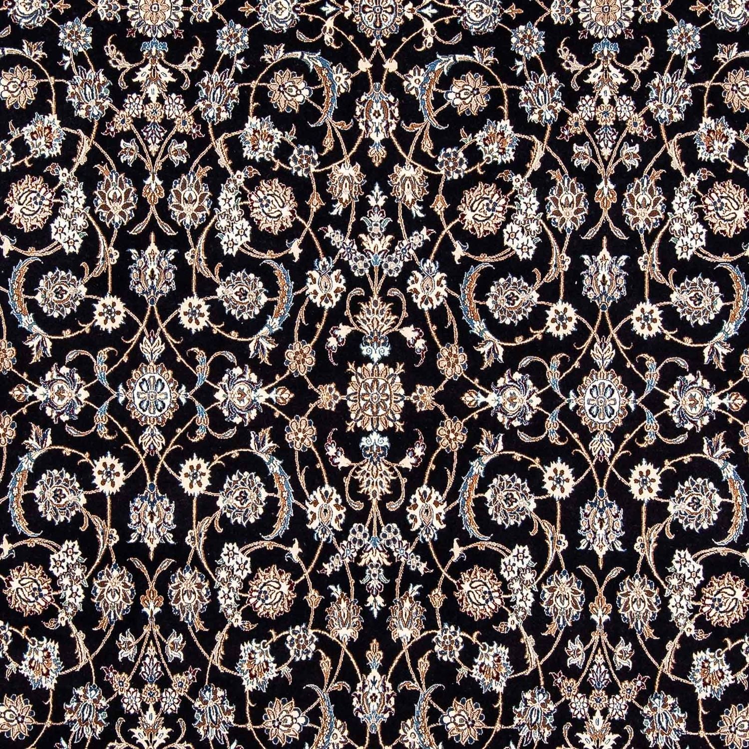 Tappeto Persero - Nain - Premio - 303 x 202 cm - blu scuro