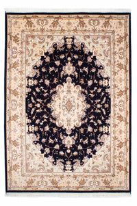 Tappeto Persero - Tabriz - Reale - 240 x 167 cm - blu scuro