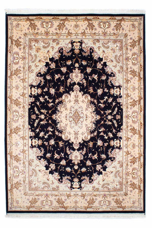 Tappeto Persero - Tabriz - Reale - 240 x 167 cm - blu scuro