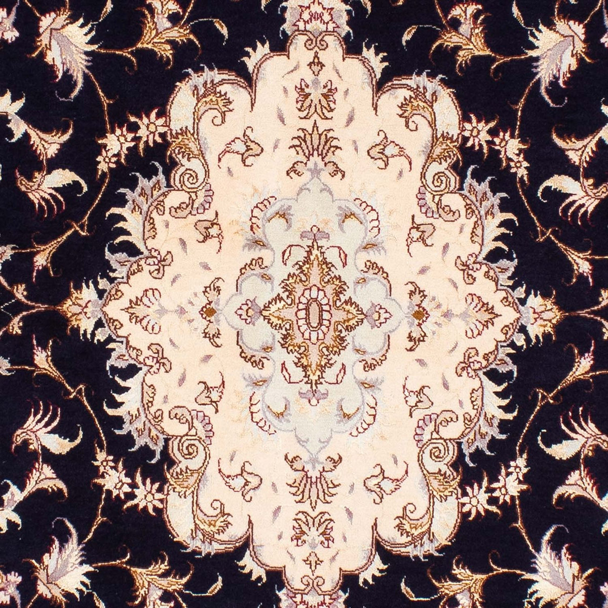 Tappeto Persero - Tabriz - Reale - 240 x 167 cm - blu scuro
