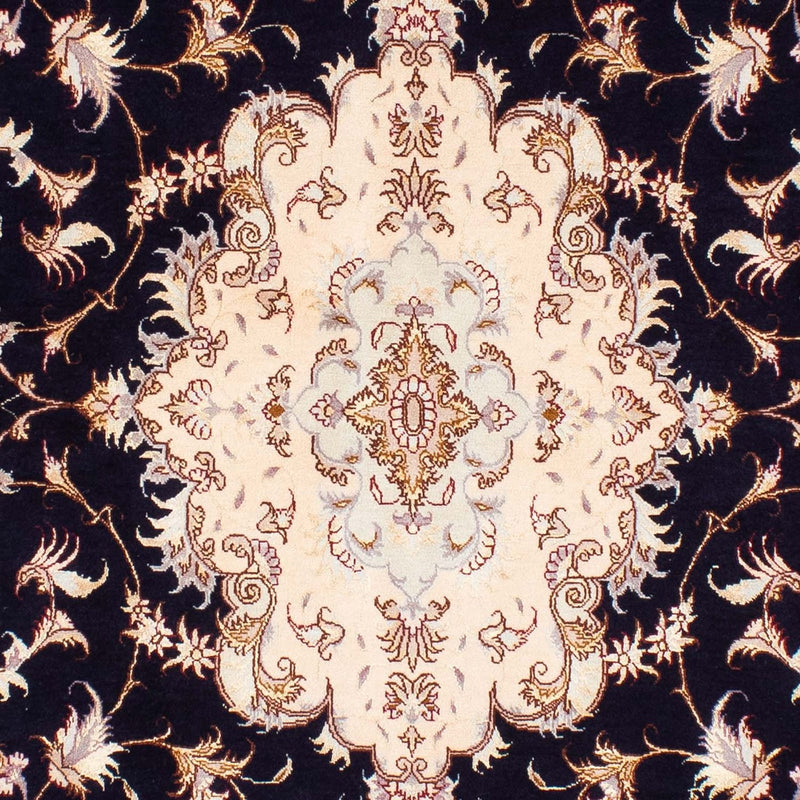 Tappeto Persero - Tabriz - Reale - 240 x 167 cm - blu scuro