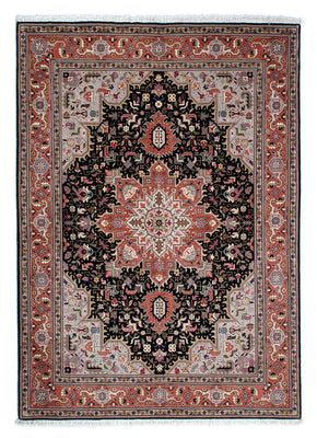 Tappeto Persero - Tabriz - Reale - 212 x 152 cm - blu scuro