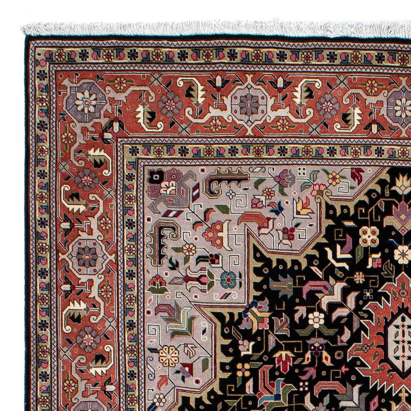 Tabriz - 50 Raj Tappeto 212x152cm - Tappeto persiano