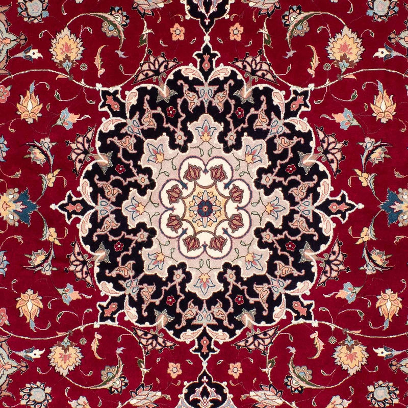 Tappeto Persero - Tabriz - Reale - 246 x 172 cm - rosso scuro