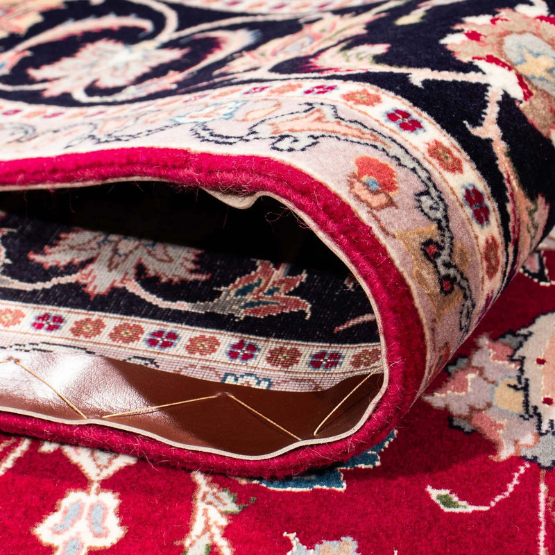 Tappeto Persero - Tabriz - Reale - 246 x 172 cm - rosso scuro