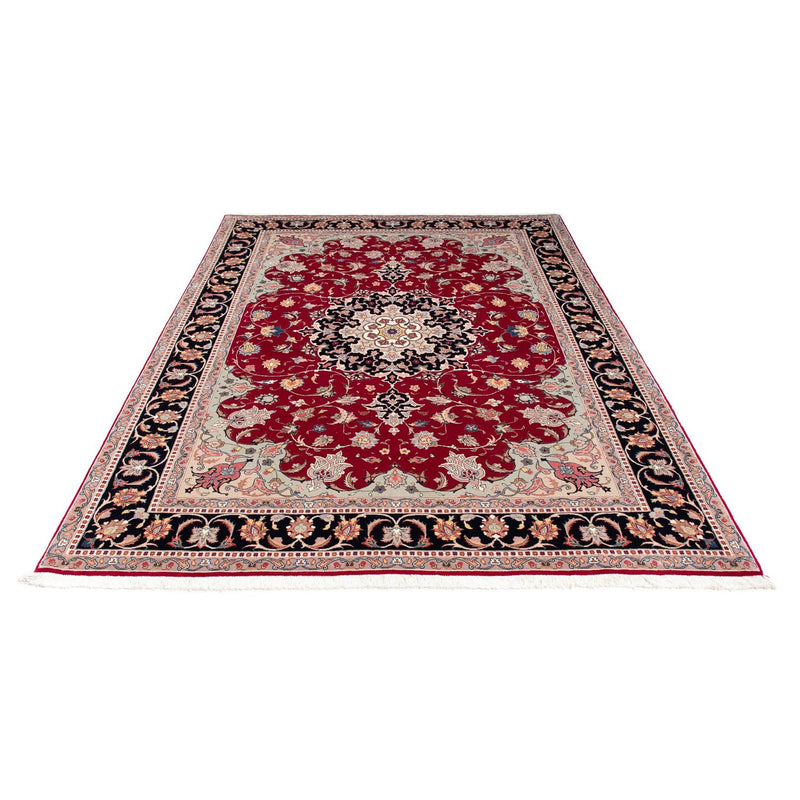 Tappeto Persero - Tabriz - Reale - 246 x 172 cm - rosso scuro