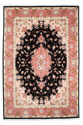 Tappeto Persero - Tabriz - Reale - 244 x 166 cm - blu scuro