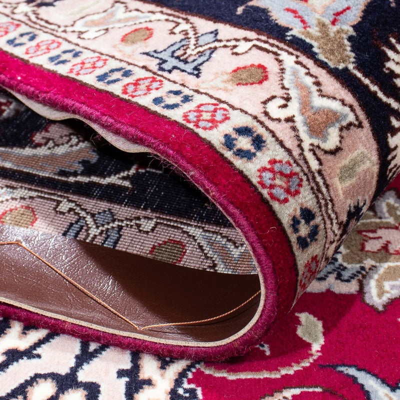 Tappeto Persero - Tabriz - Reale - 184 x 154 cm - rosso scuro