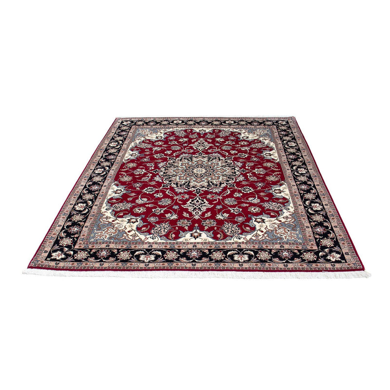 Tappeto Persero - Tabriz - Reale - 184 x 154 cm - rosso scuro