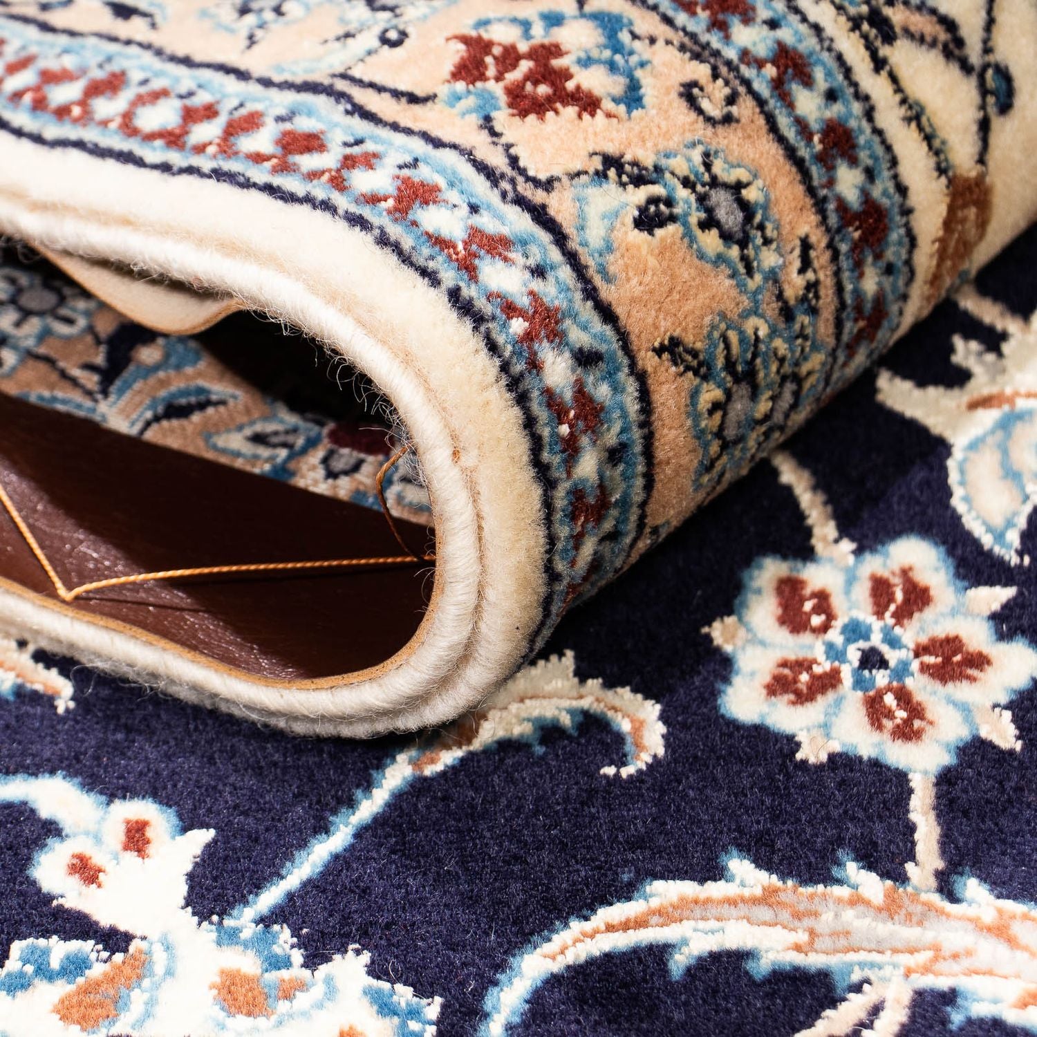Tappeto Persero - Nain - Premio - 267 x 173 cm - blu scuro