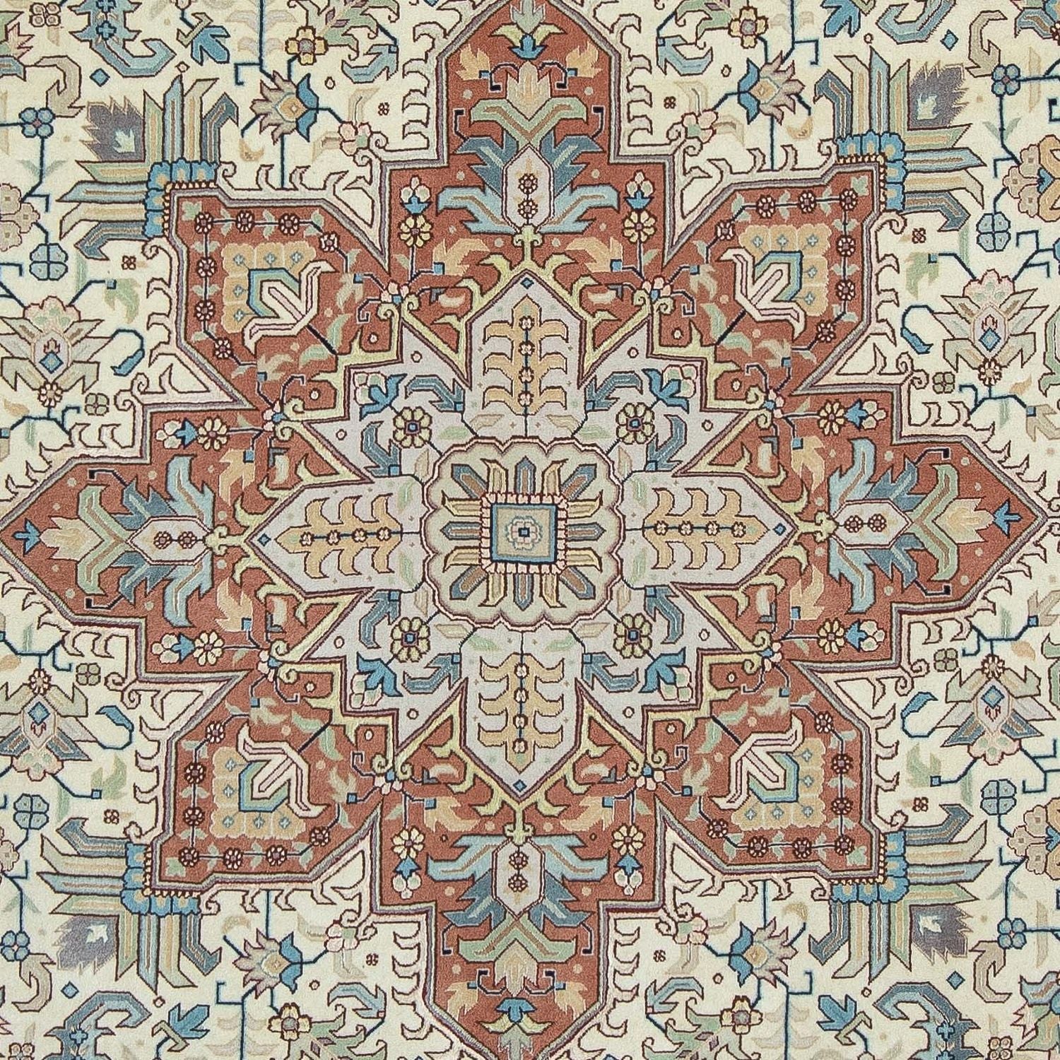 Tappeto Persero - Tabriz - Reale - 303 x 207 cm - beige