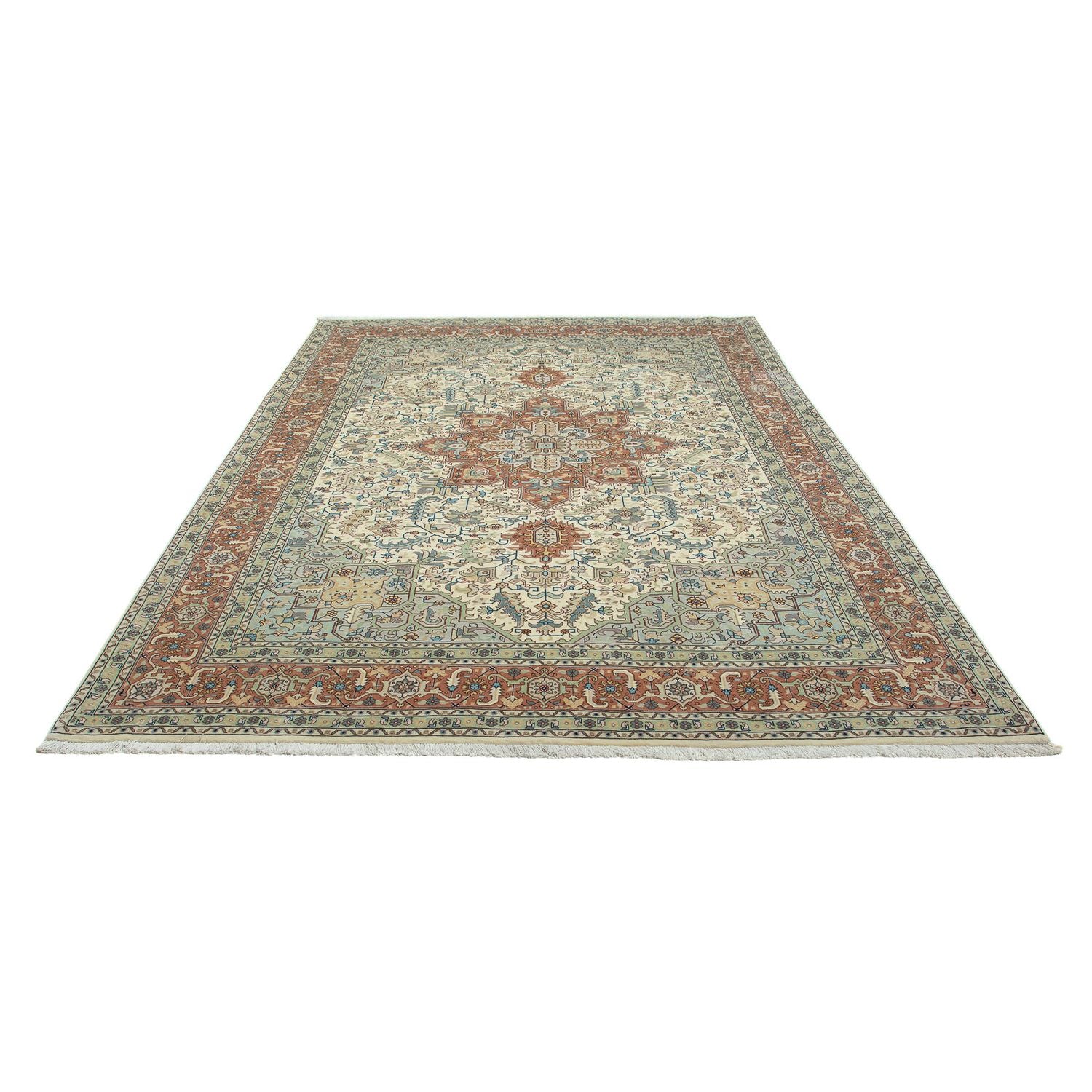 Tappeto Persero - Tabriz - Reale - 303 x 207 cm - beige