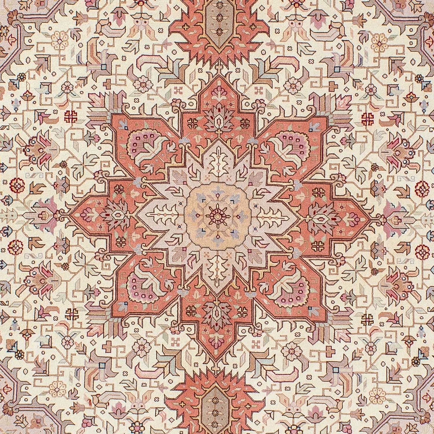 Tappeto Persero - Tabriz - Reale - 207 x 152 cm - beige