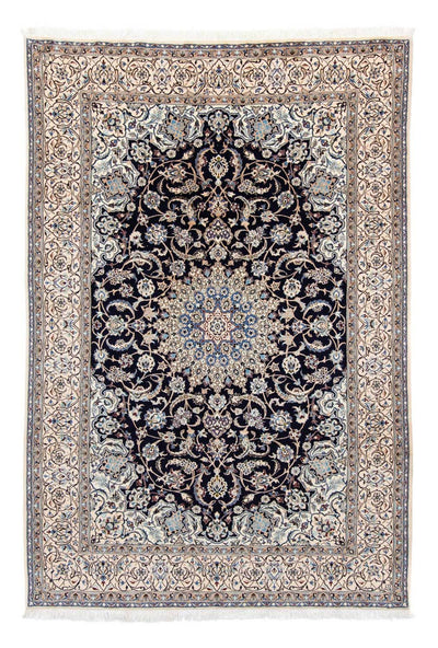 Nain - 9La Tappeto 204x290cm - Tappeto persiano - nero