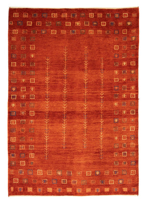 Tappeto Gabbeh - Persero - 230 x 165 cm - rosso